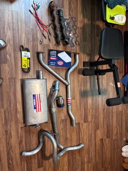 Muffler set ,exhaust manifold,air filter ,grand marquis