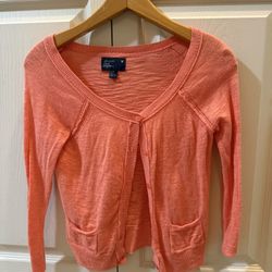 A merican Eagle XS Button-Up Cardigan – 100% Cotton – Like New