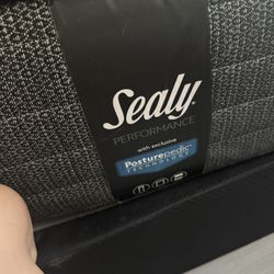 Seal Posturpedic Queen Mattress  With Box Spring 