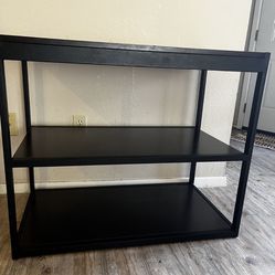 Black Console Table Entryway Furniture