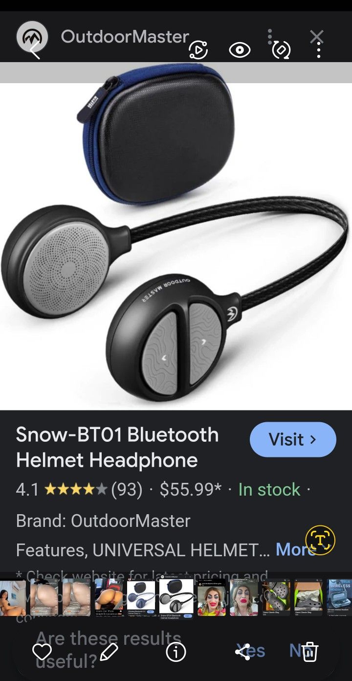 Helmet Headphone Bluetooth
