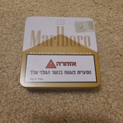Marlboro Cigarette Tin