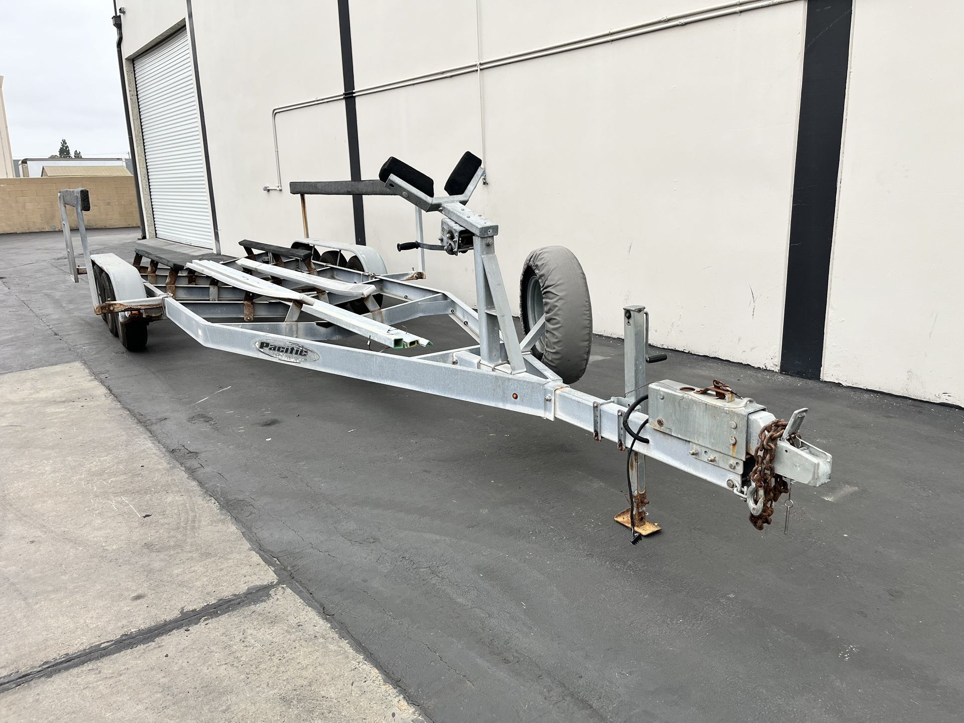 Galvanized Triple Axle Trailer for Parker 2520