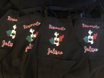 Custom work uniforms.