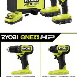 Ryobi Drill Set