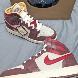Nike Air Jordan 1 Mid SE " Bread, Butter and Sole" 