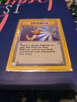 Rare Vintage Trainer Scoop Up 78/102 Base Set