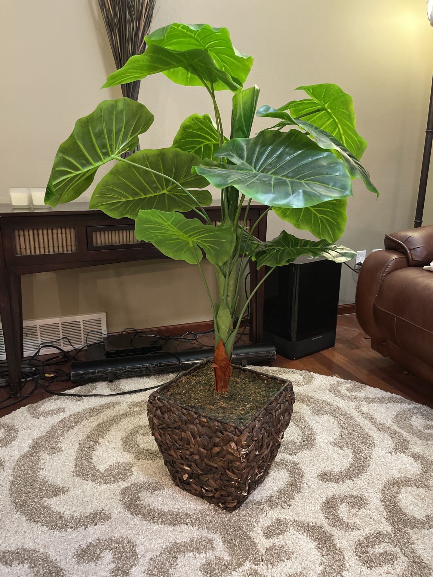 Decorative Fake House Plant - about 45” tall