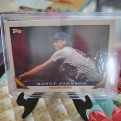 Randy Johnson 1993 Topps 1993 Bowman 1995 Topps Baseball Cards 