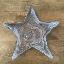 large art glass starfish