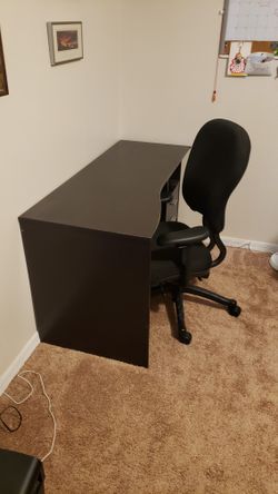 OFFICE DESK & CHAIR - $90