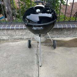 Weber Master Touch Kettle Charcoal Grill 22 Inch Asador De Carbon