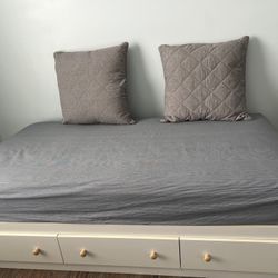 Twin Bed With Mattress
