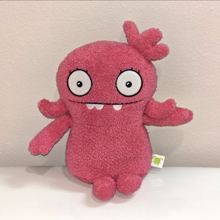 2019 Hasbro UglyDolls Moxie 8" Plush Stuff Animal Pink Cute Girl Soft Movie Gift