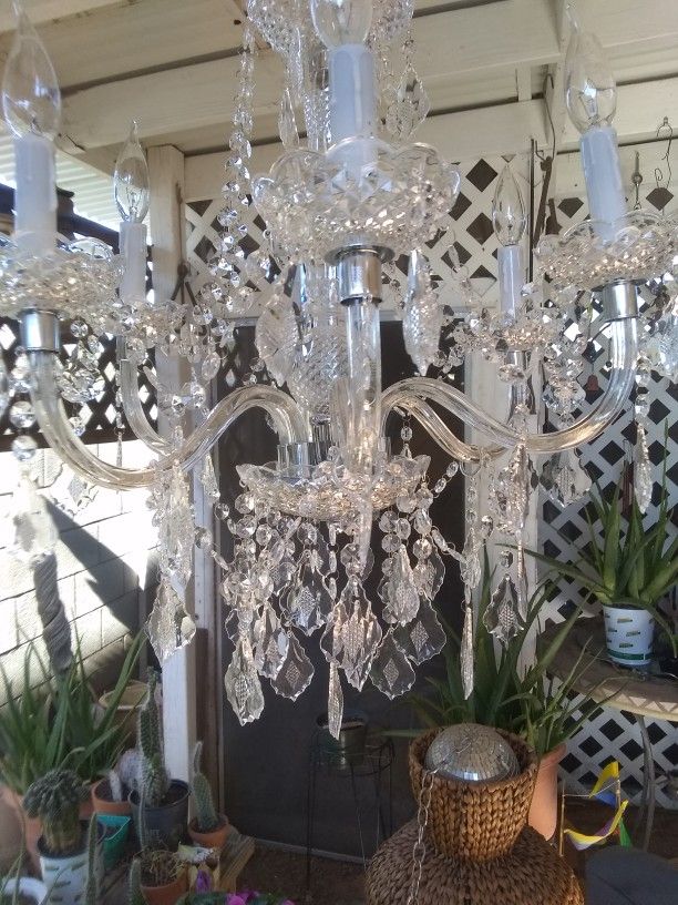 Hampton Bay Plastic Chandelier