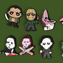 Horror + Halloween Croc Charms 