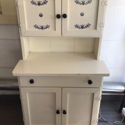 Antique Child’s Kitchen Play Cabinet/Pantry 
