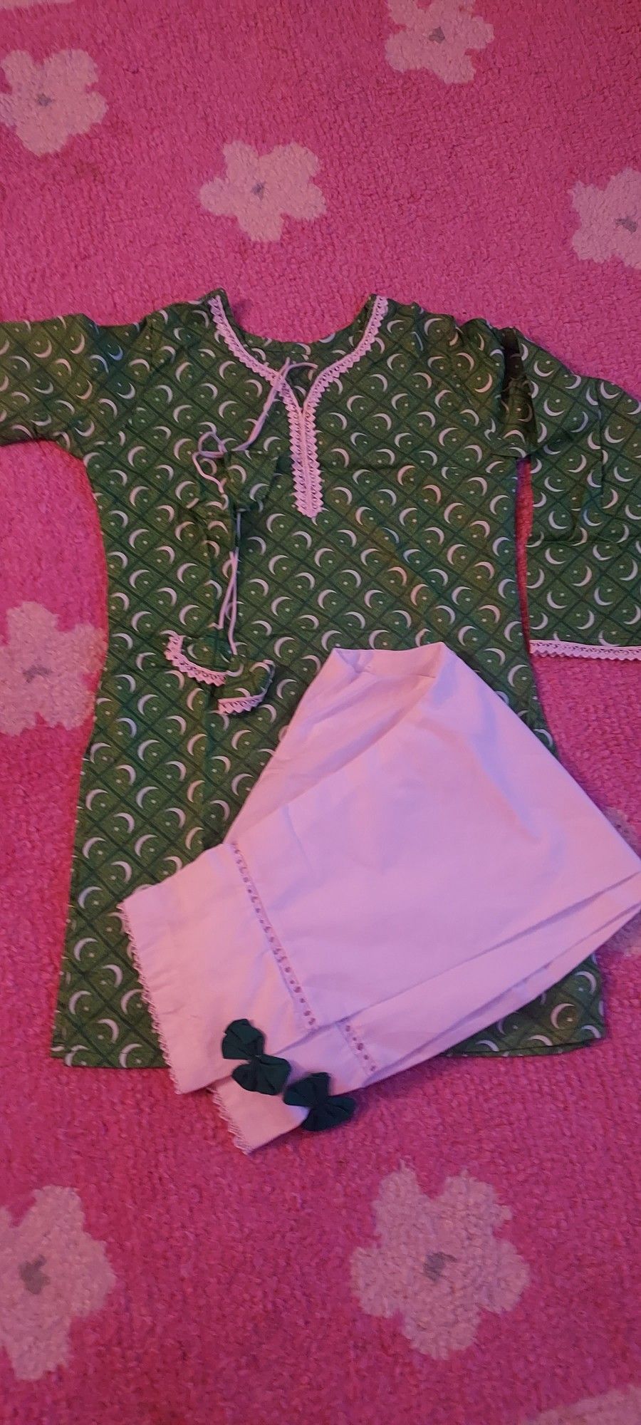 Pakistan Independence Day/14 August Outfit 7-8 Years Girl