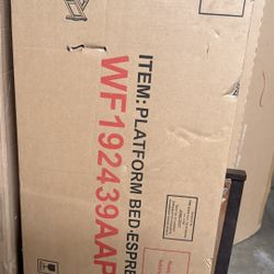 Platform Bed Frame Brand New  Twin 