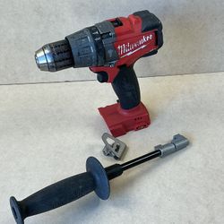 Milwaukee 2704-20 M18 18V Lithium-Ion Brushless Cordless 1/2 in. Hammer Drill/Driver (Tool-Only)