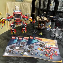 Retired THE LEGO MOVIE RESCUE REINFORCEMENTS #70813 see all pictures and read note 98% complete 