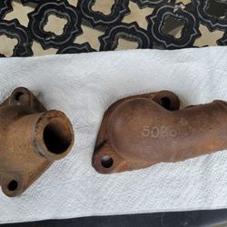 Ford / Mercury Flathead Water Thermostat Housing With Iintake Manifolds