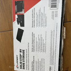 Lippert Solid Step RV Shoe Storage