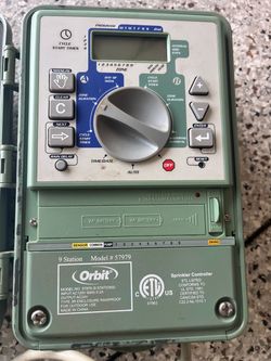 Sprinkler Controller 9 Station