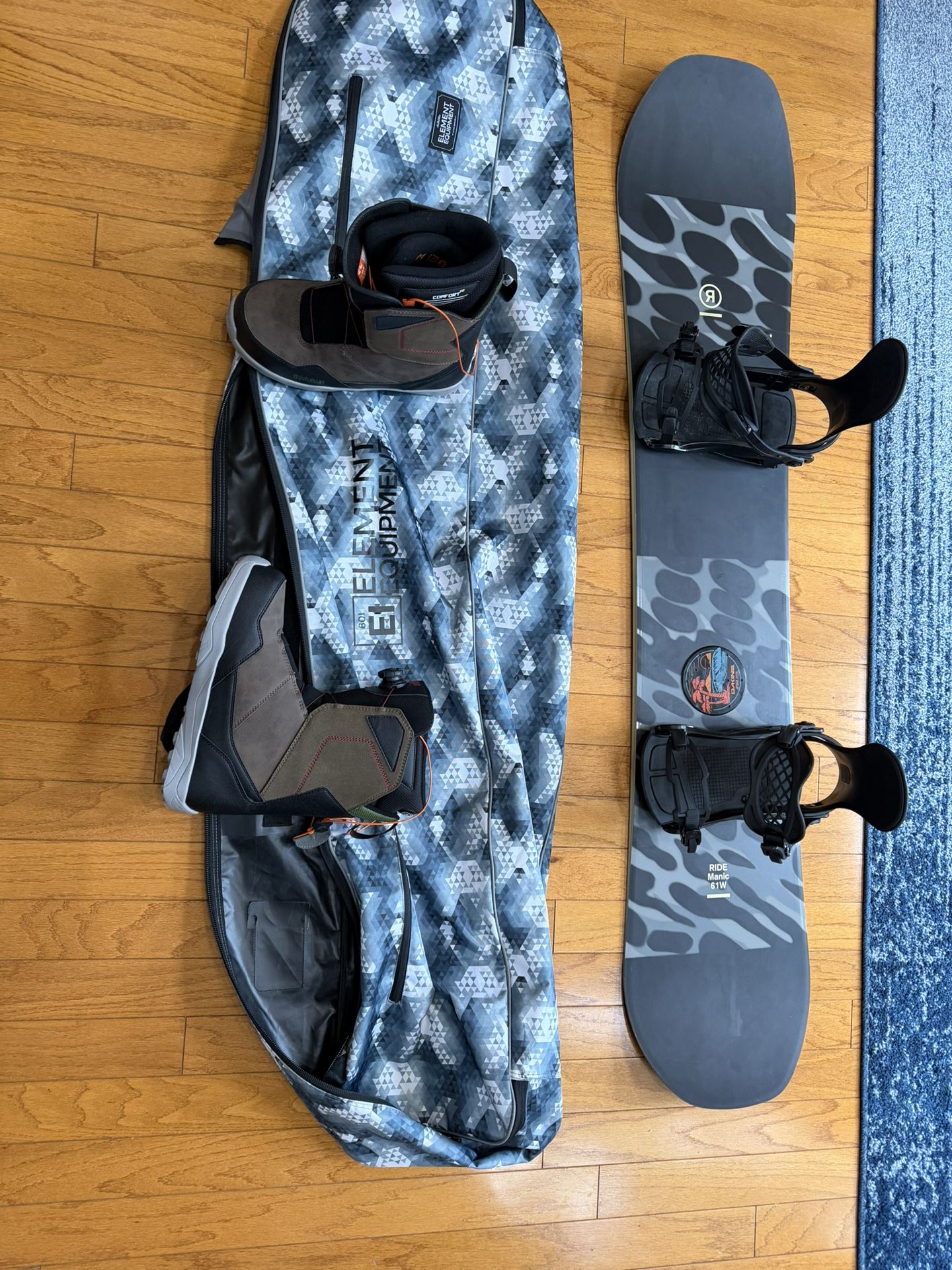 Snowboard Boots And Bindings