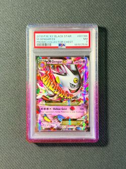 PSA 7 M Gengar EX XY166 Black Star Promo