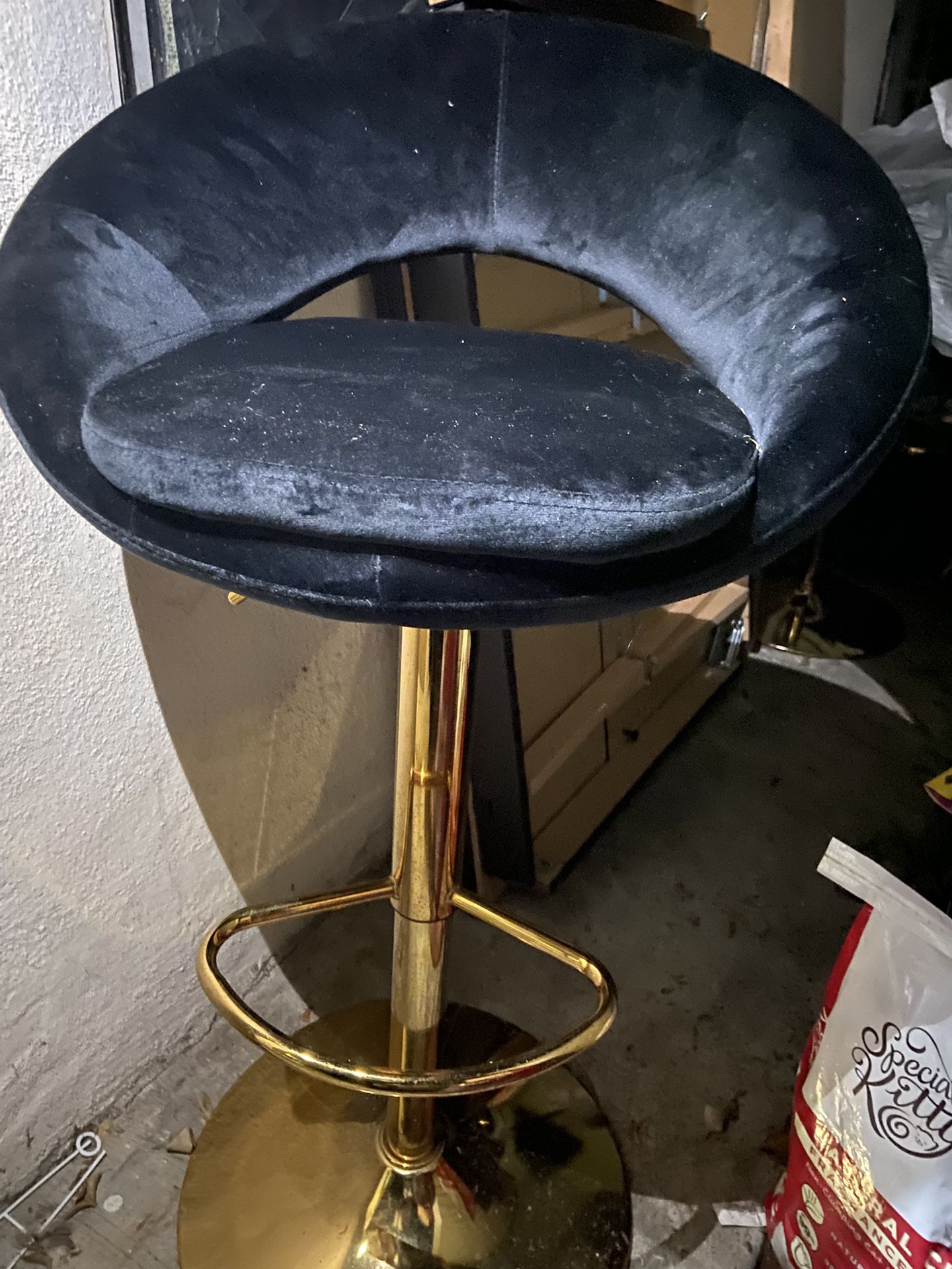 Modern Velvet Bar Stools