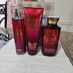 New Bath & Body Works Forever Red