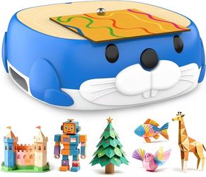 Brand new in box Premium Cardboard Cutter for Kids, Creative Arts & Crafts, Blue Latest Safe Blade-Free Cardboard Cutter Electric, DIY STEM/STEAM Educ