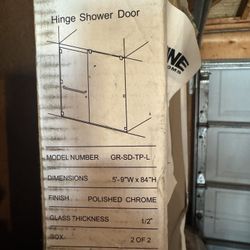 Brand New Still In Box Glass Shower Doors 