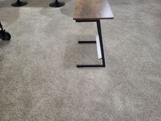 Industrial Wood and Metal C-Table