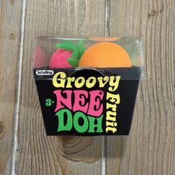 NWT One Schylling Nee Doh Groovy Fruit