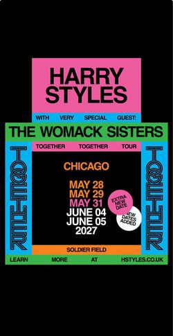Harry Styles Chicago 5/31 - Sec 212