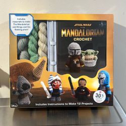 Star Wars The Mandalorian  Crochet Includes Instructions to Make 12 Projects 