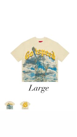 Godspeed Designer T-Shirt  Size Large