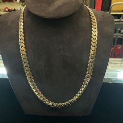 14k Solid Cuban Chain I-2369