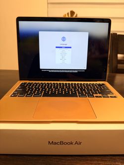 Apple MacBook Air Gold Laptop