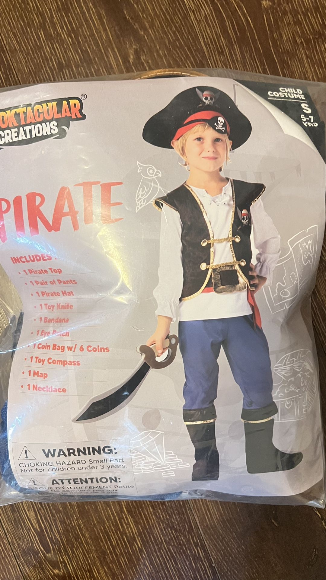 Boy Pirate Costume 