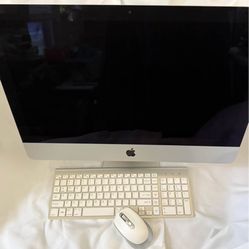 Apple iMac (21.5- Inch Late 2013) 2.7GHz Core i7, 256g SSD, 16GB, keyboard, mouse