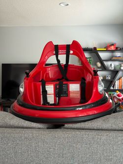 Bumper Car Ride for Kids w/ Remote