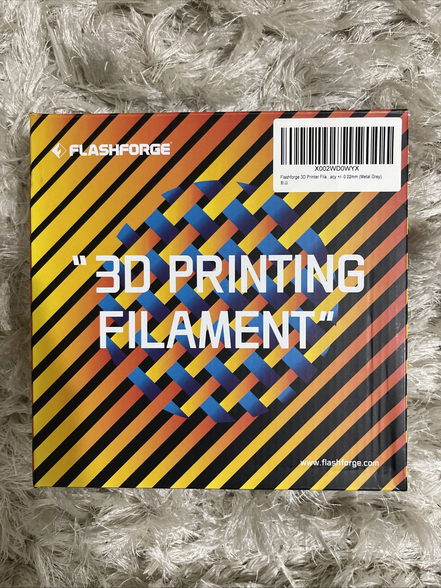 Flashforge 3D Printer Filament.