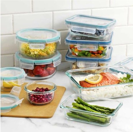 Snapware Pure Pyrex Glass Containers (18-Piece Set)