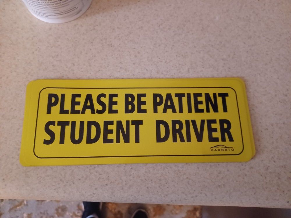 Car Magnet For Studen Driver