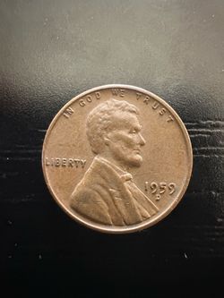 1959-D First Year Memorial Cent - XF condition
