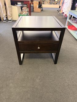 Wooden End Table