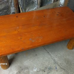 Log Coffee Table